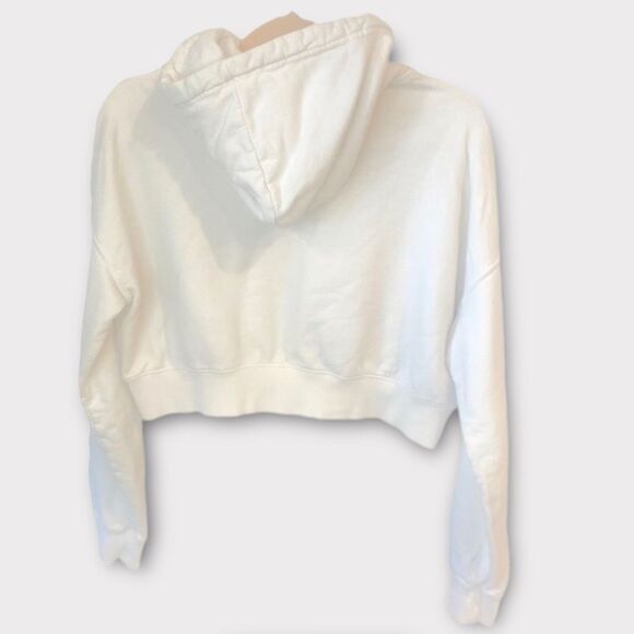 Good American White Cropped Hoody - Picture 7 of 10